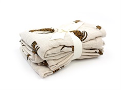 Liewood Lewis leopard sandy muslin cloth (2-pack)